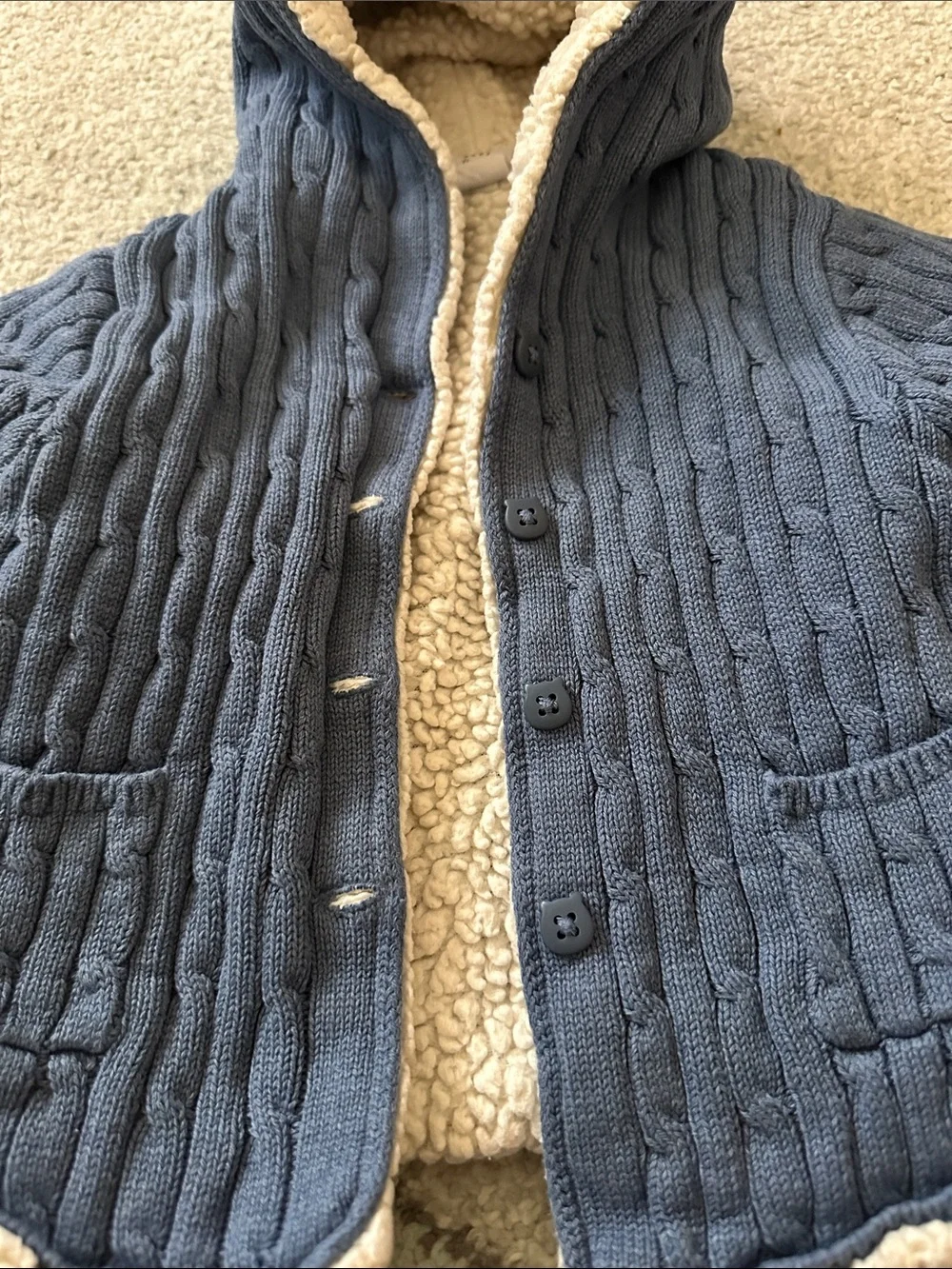 Baby boys warm sweater/jacket